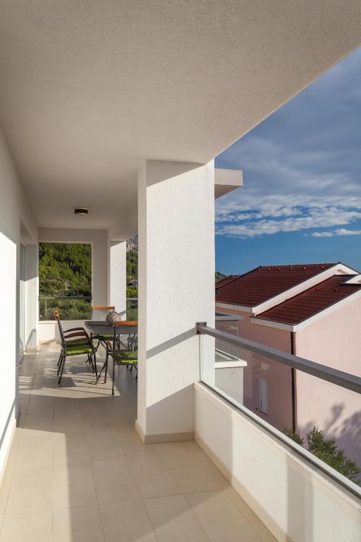 Balkón nebo terasa v ubytování Apartment Penthouse Mak