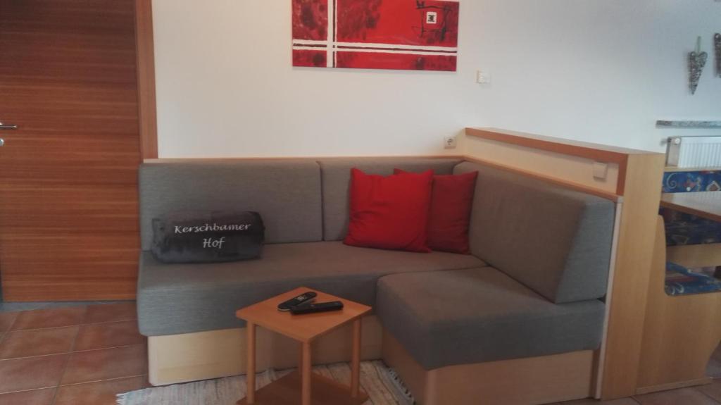 Posezení v ubytování Kerschbamerhof im Süden Südtirols