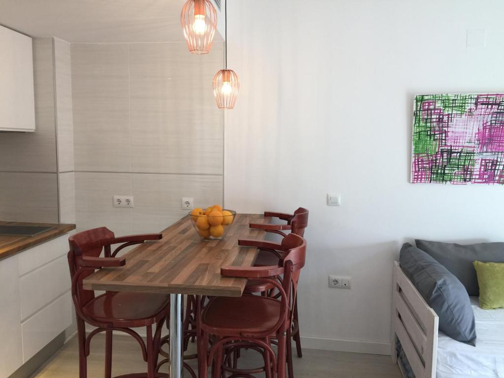 Kuchyň nebo kuchyňský kout v ubytování Apartaments Center 2 bedrooms