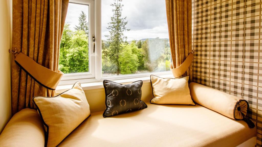 Posezení v ubytování Tor-Na-Coille Hotel