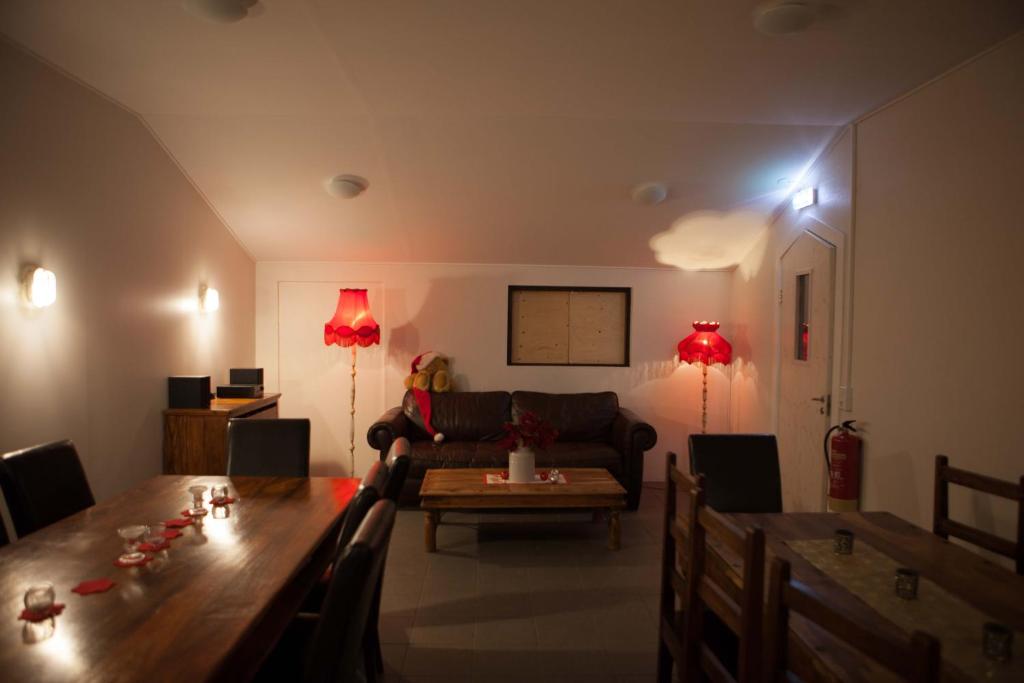 Setusvæði á Mjóanes accommodation