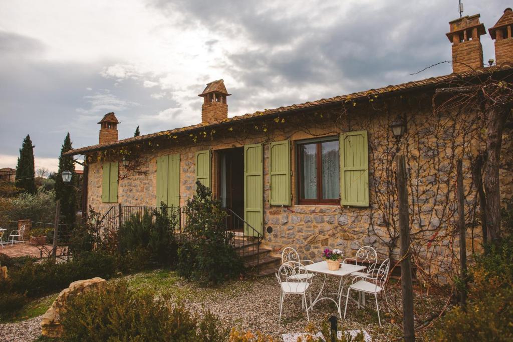 A garden outside Fattoria Di Corsignano