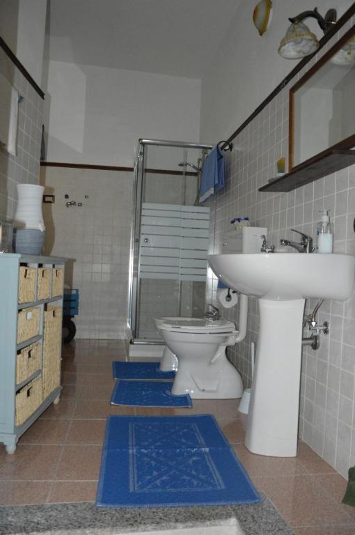 Koupelna v ubytování B&B Partaitria