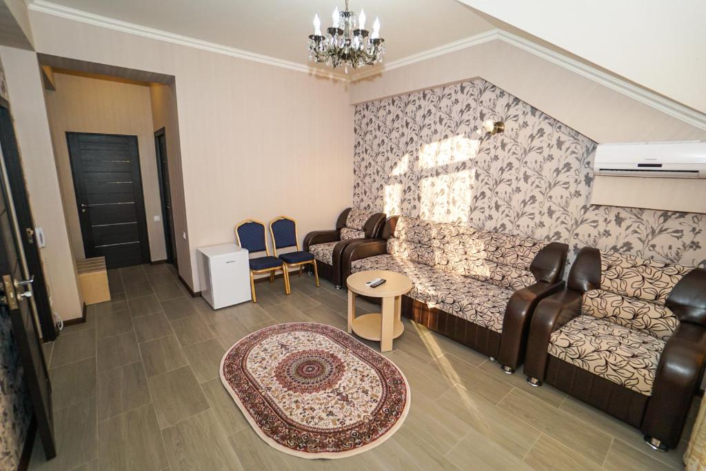 Posezení v ubytování Antika Hotel