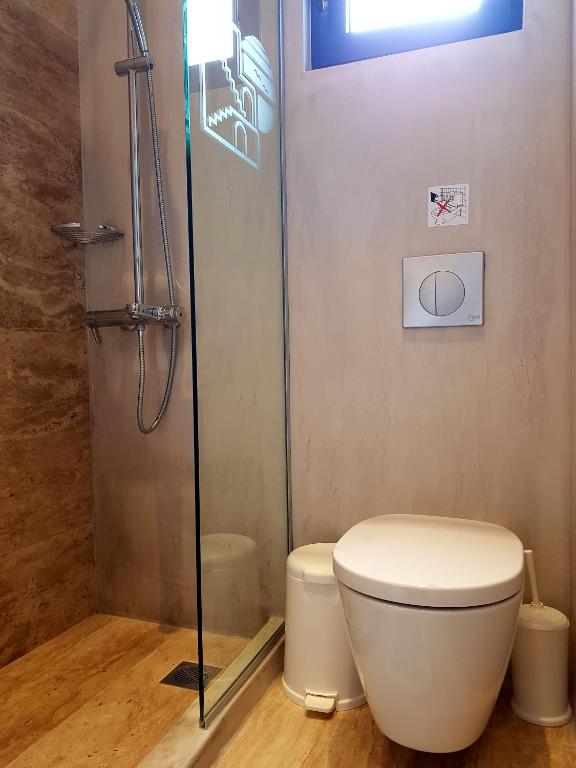 Kúpeľňa v ubytovaní Plakias Bay Hotel