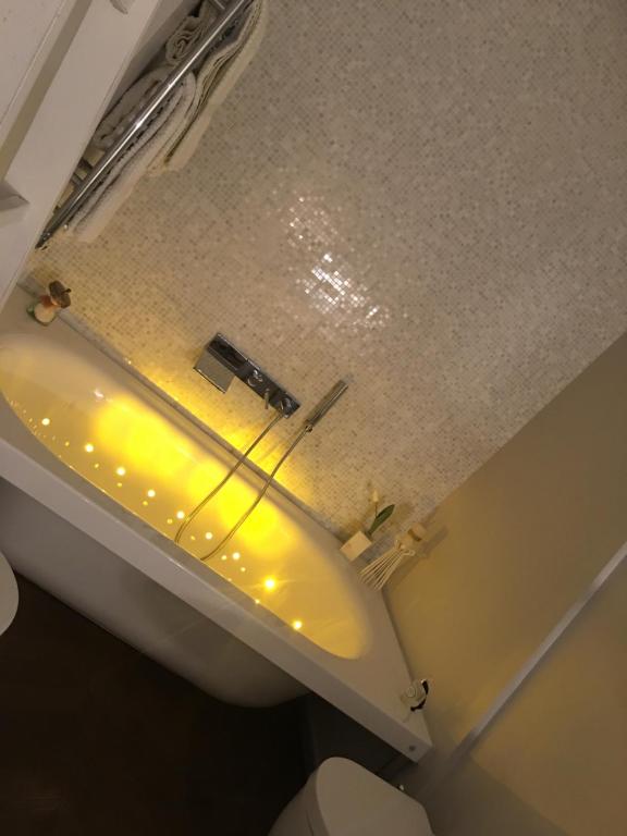 Koupelna v ubytování Luxury My home