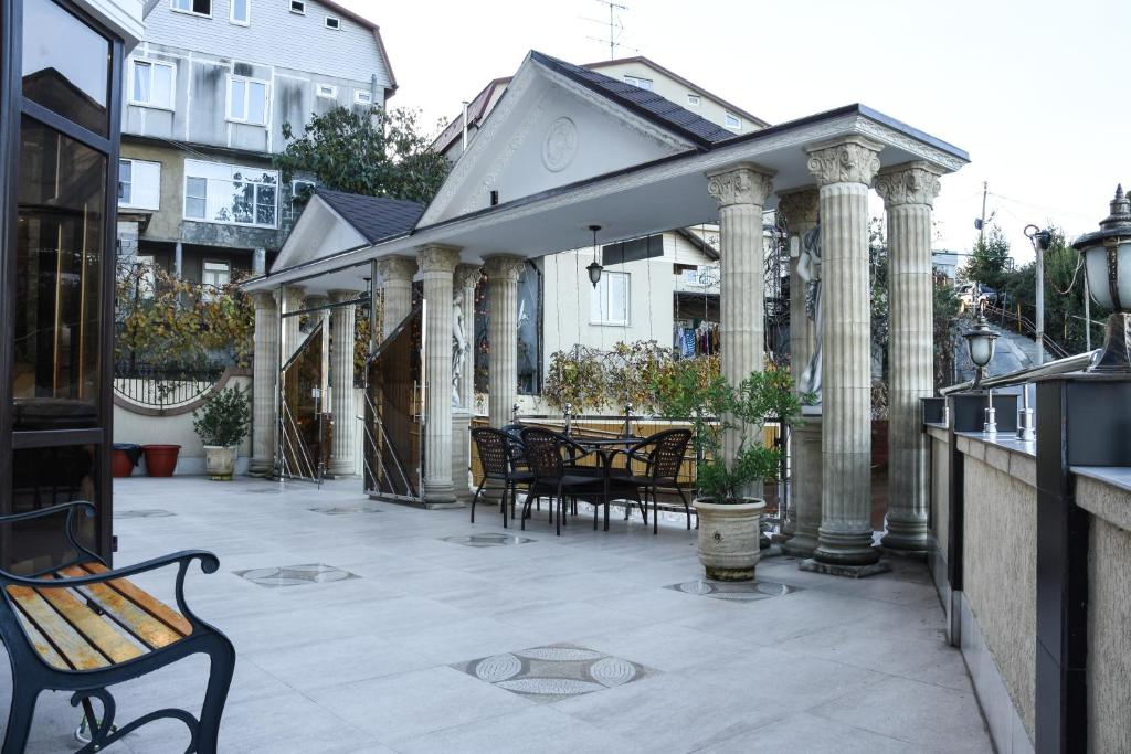 Budova, kde se hotel nachází