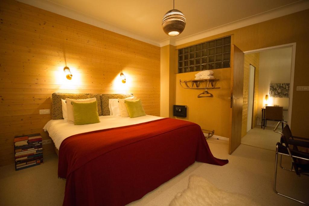 Letto o letti in una camera di Aplace Antwerp - marvellous flats & hotel rooms
