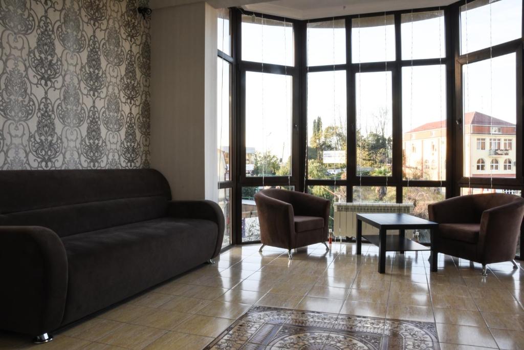 Posezení v ubytování Antika Hotel