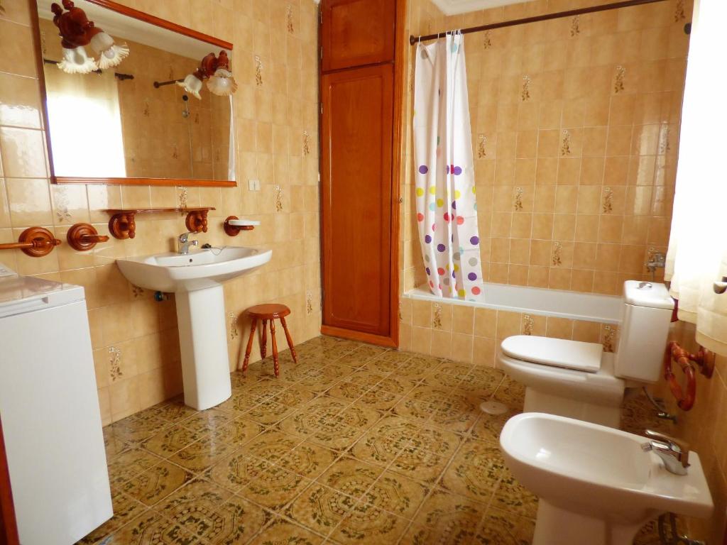 Kúpeľňa v ubytovaní Al Charco