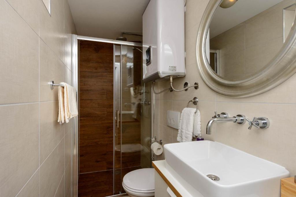 Kúpeľňa v ubytovaní Ani Apartment