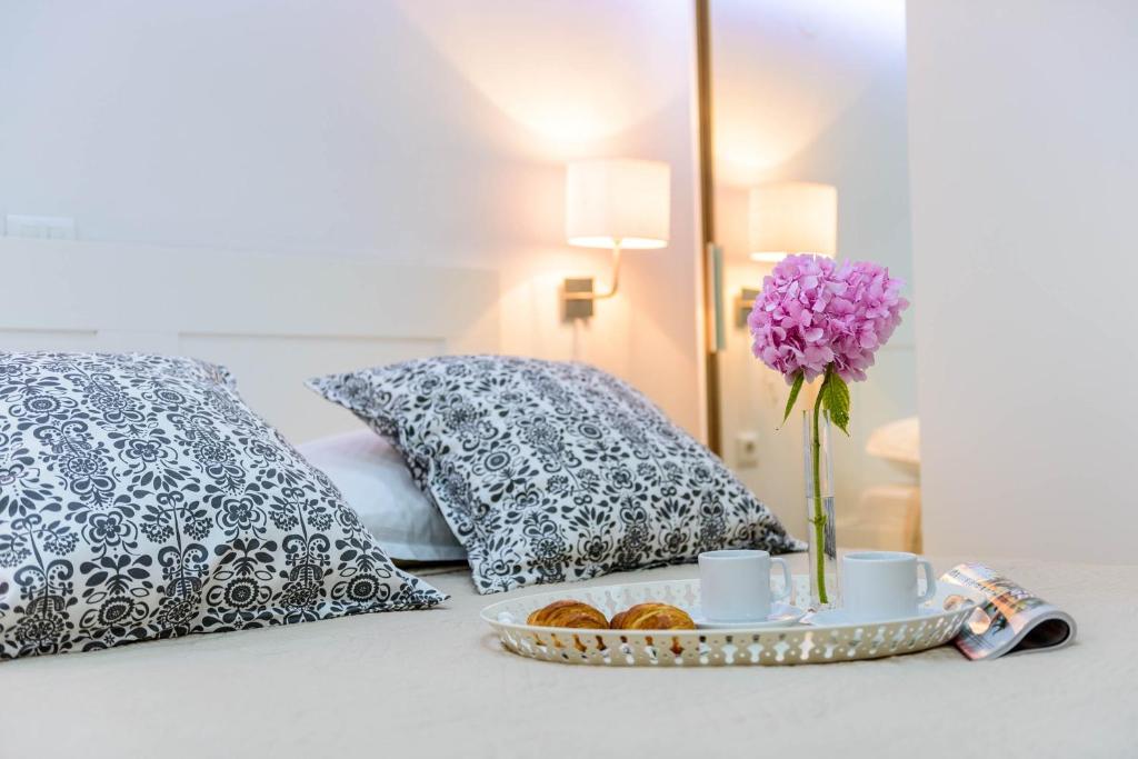 Posteľ alebo postele v izbe v ubytovaní Ani Apartment