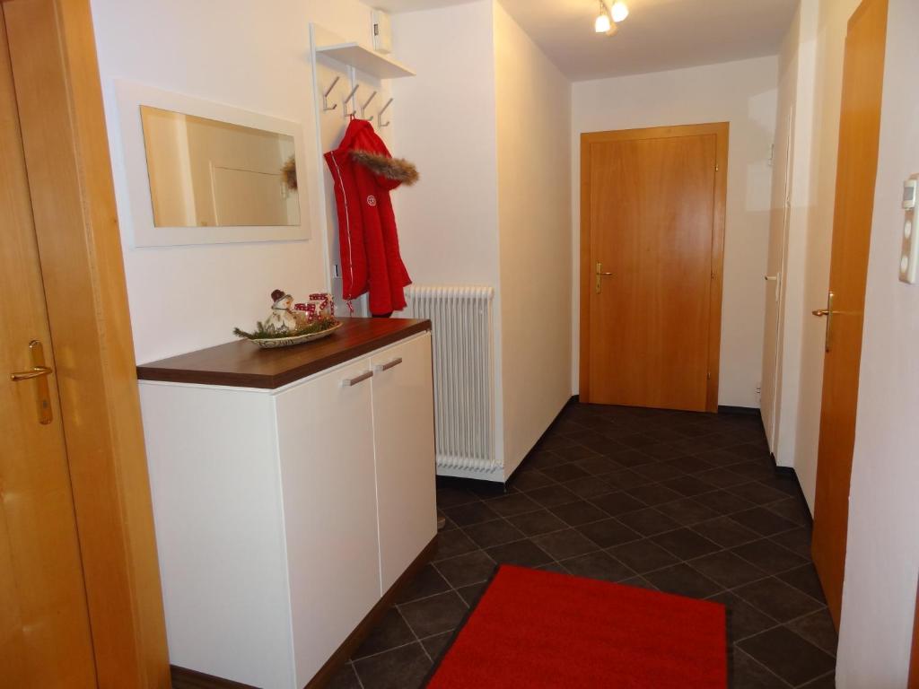 Kuchyň nebo kuchyňský kout v ubytování Apartment Moosberg