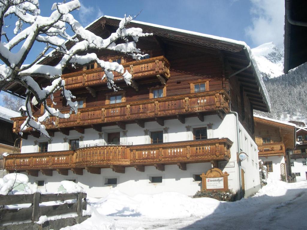 Το Stoanahof τον χειμώνα