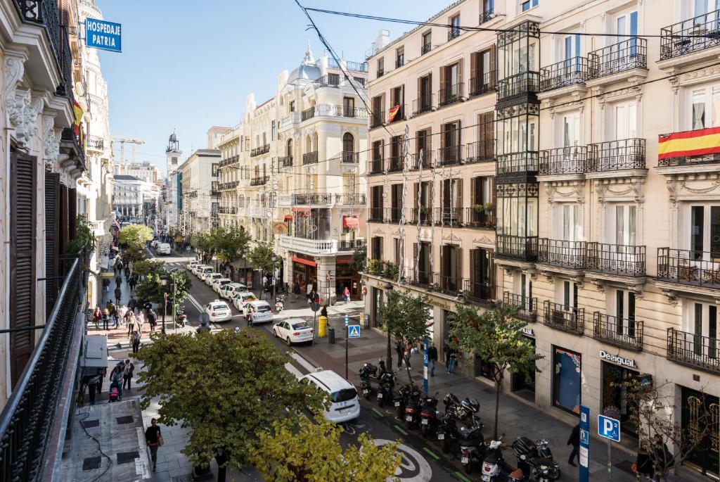 A general view of Madrid or a view of the city taken from Az apartmant