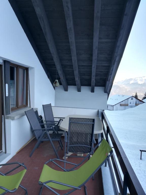 Nespecifikovaný výhled na hory nebo výhled na hory při pohledu z apartmánu