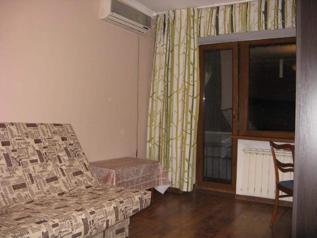 Khu vực ghế ngồi tại Apartment on Sehedska 21