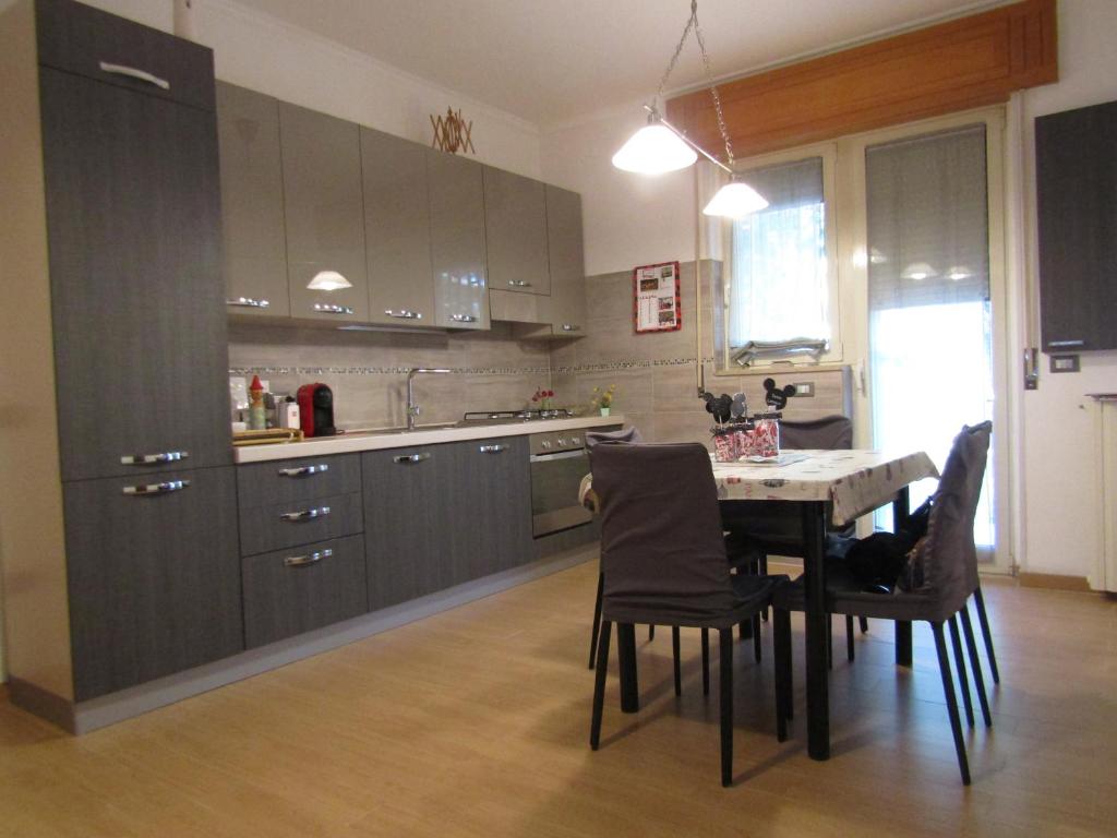 Kuchyň nebo kuchyňský kout v ubytování Dolce Dormire