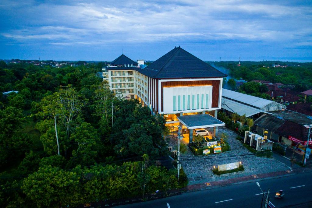 Budova, kde se hotel nachází