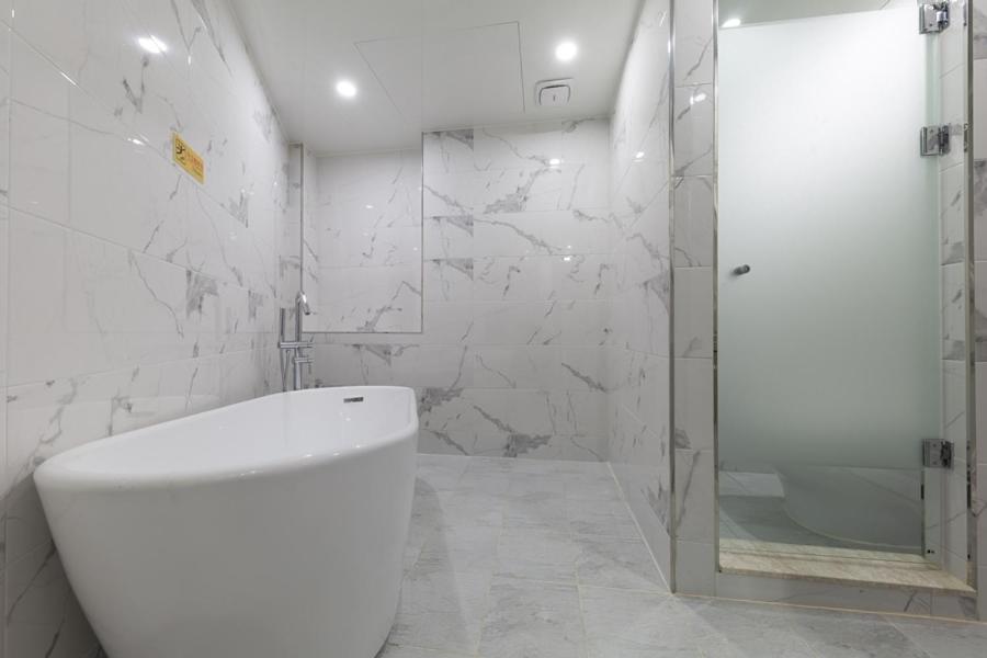 Koupelna v ubytování Anyang Boutique Hotel AMA