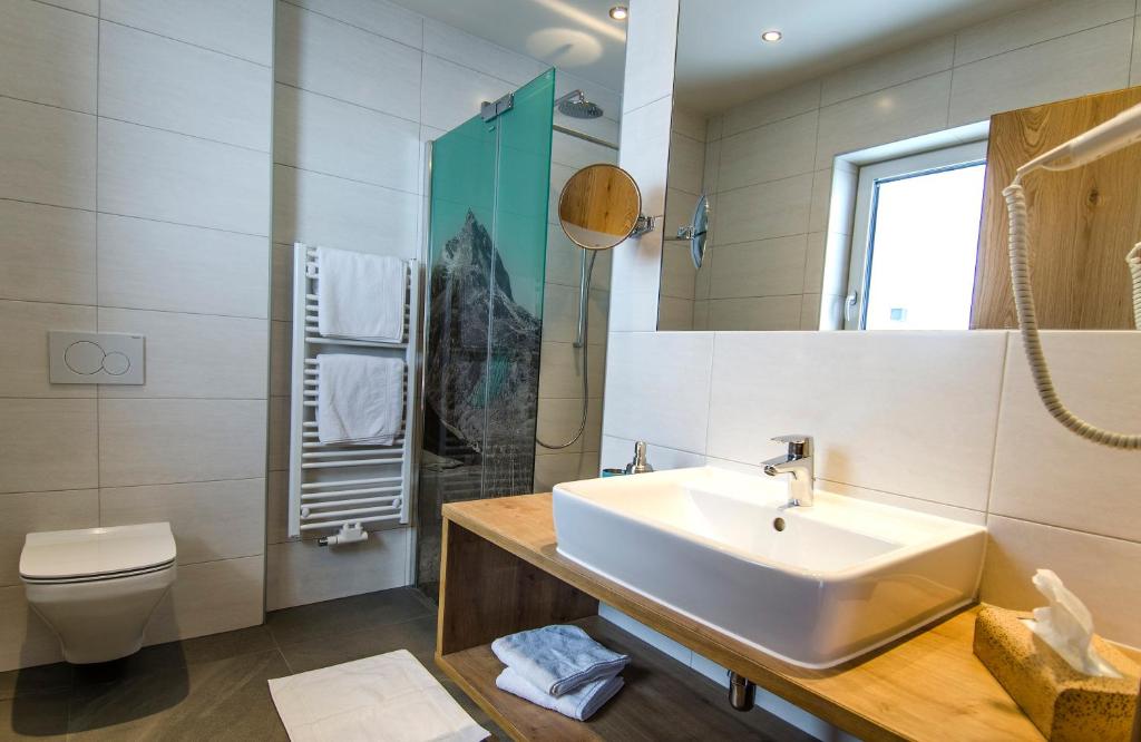 Kúpeľňa v ubytovaní St. Florian Appartements