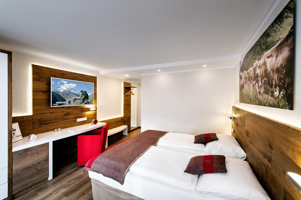 Postel nebo postele na pokoji v ubytování Hotel Butterfly