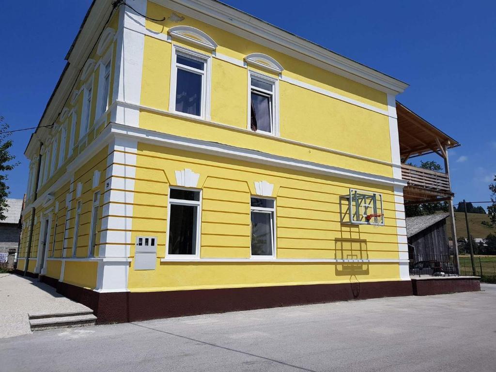 Budova, kde se penzion nachází