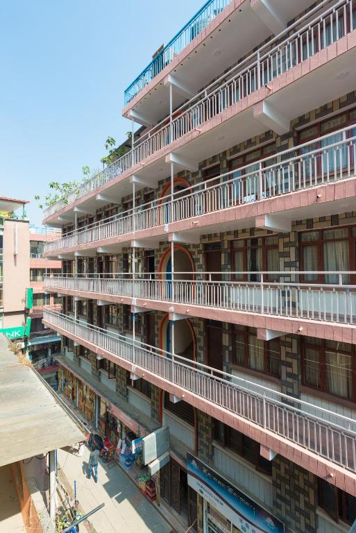 Balkón nebo terasa v ubytování Khangsar Home