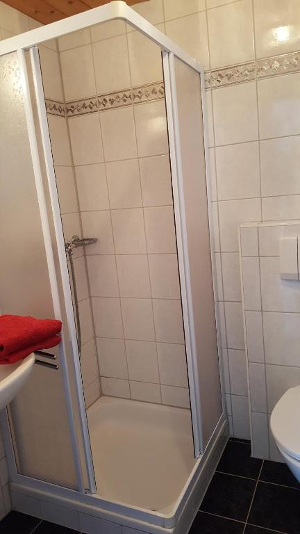 Kúpeľňa v ubytovaní Bio-Berghof