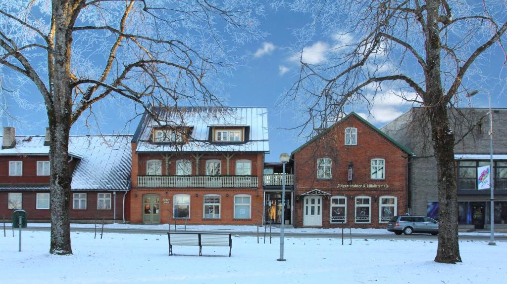 Edgari Guesthouse v zimě