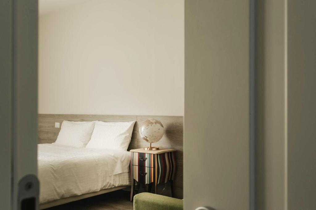 Postel nebo postele na pokoji v ubytování Livingstone B&B