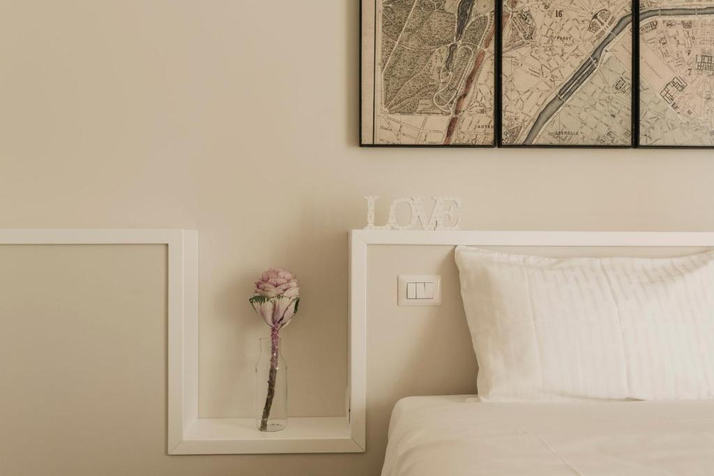 Postel nebo postele na pokoji v ubytování Livingstone B&B