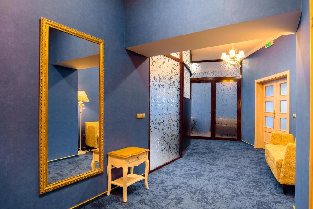 Postel nebo postele na pokoji v ubytování Park Hotel Latgola