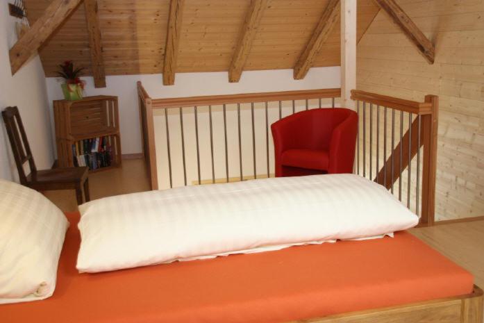 Postel nebo postele na pokoji v ubytování BnB Haag
