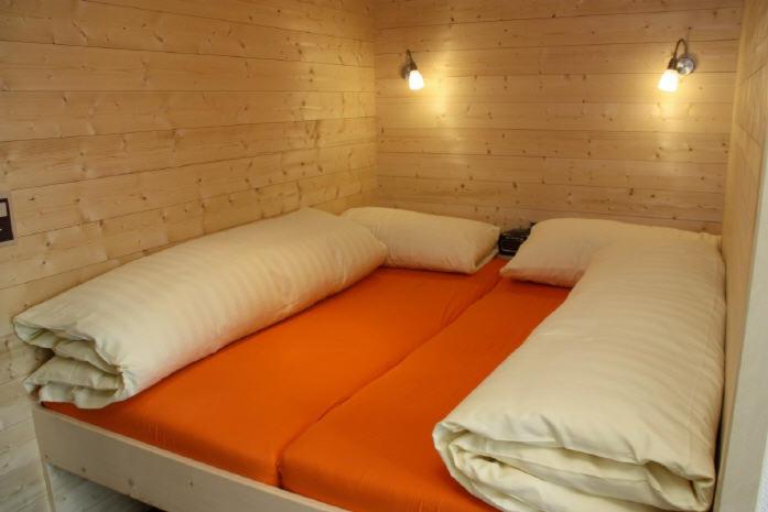 Postel nebo postele na pokoji v ubytování BnB Haag
