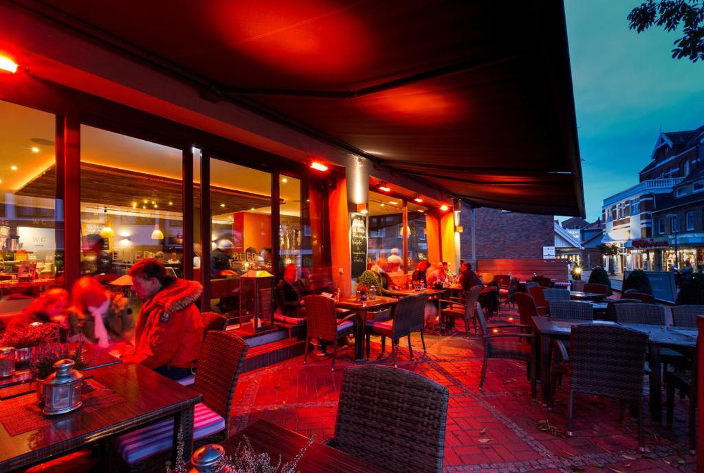 Restaurace v ubytování Nordseehotel Kröger