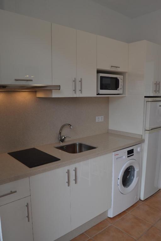 Kuchyňa alebo kuchynka v ubytovaní Apartamento Vacacional con vistas al mar