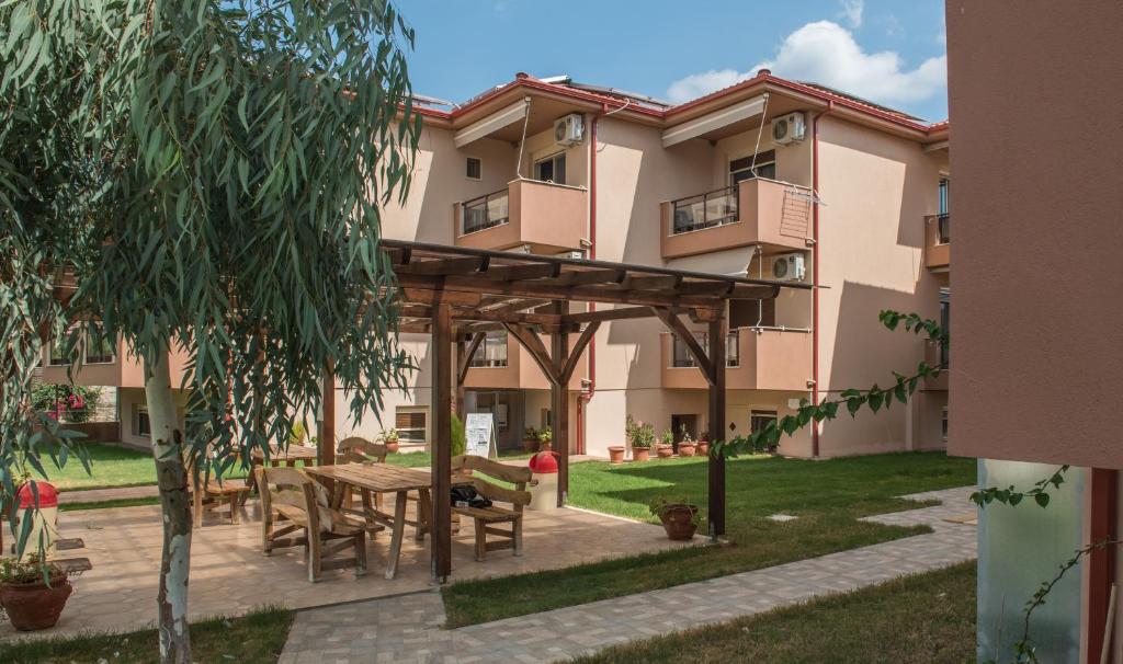 Budova, kde se apartmán nachází