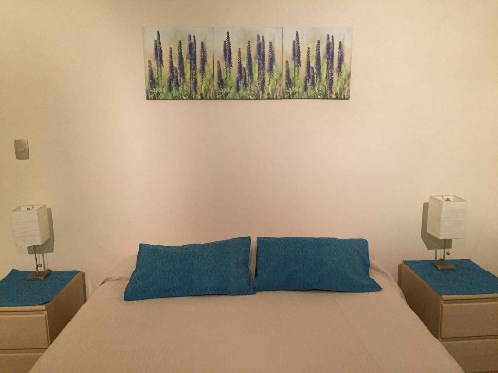 Postel nebo postele na pokoji v ubytování Departamento Pinares del Canelillo