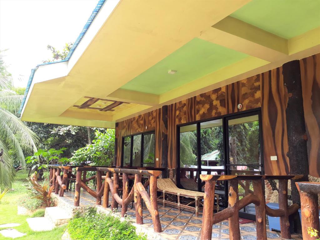 Zahrada ubytování Dabdab Tourist Inn