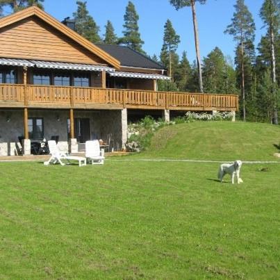 Zahrada ubytování Glafsfjordens Accommodatie