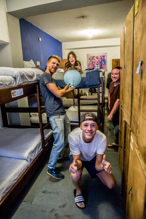 Postel nebo postele na pokoji v ubytování Minka Hostel