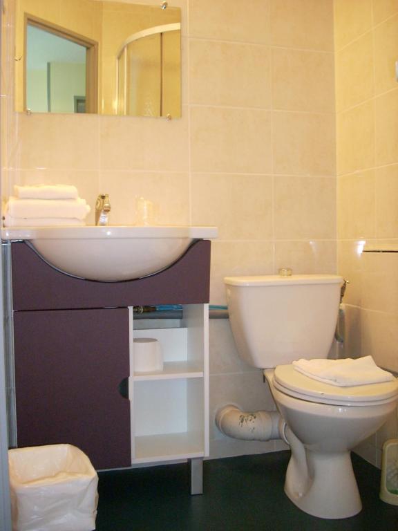 Koupelna v ubytování Hotel Lune Etoile