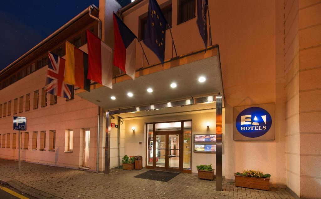 Budova, kde se hotel nachází