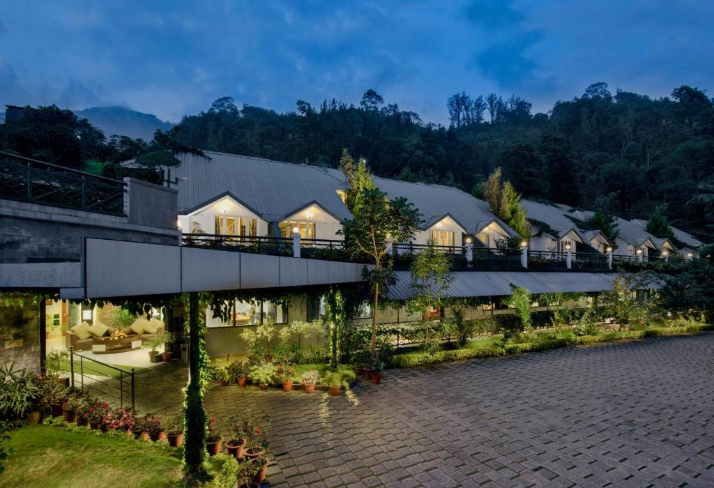 Zahrada ubytování Munnar Tea Hills Resort - MTHR