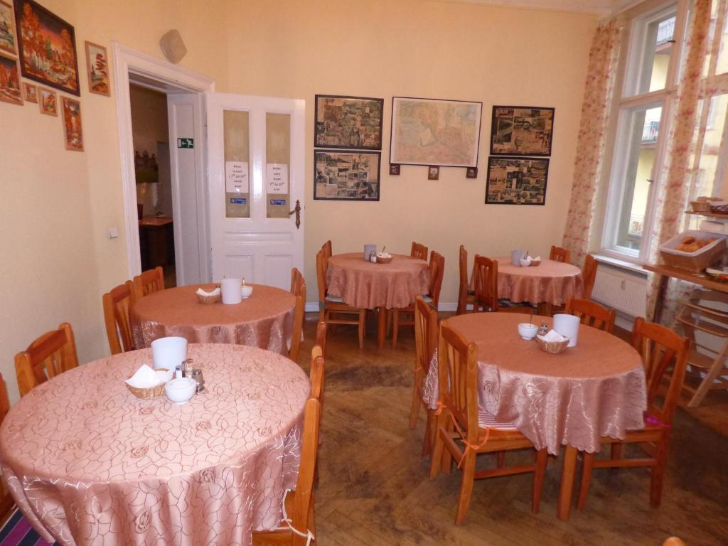 Restaurace v ubytování Hotel Pension Bernstein am Kurfürstendamm