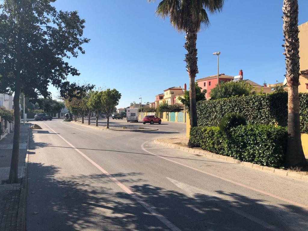 The surrounding neighborhood or a neighborhood close to the holiday home