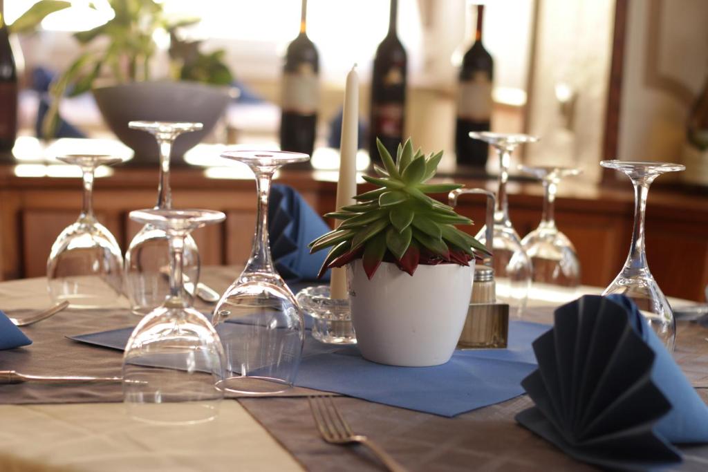Nápoje v ubytování Hotel Ristorante Ätna