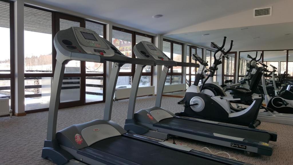 Fitness centrum a/nebo fitness zařízení v ubytování Villa (second floor) in CRYSTAL