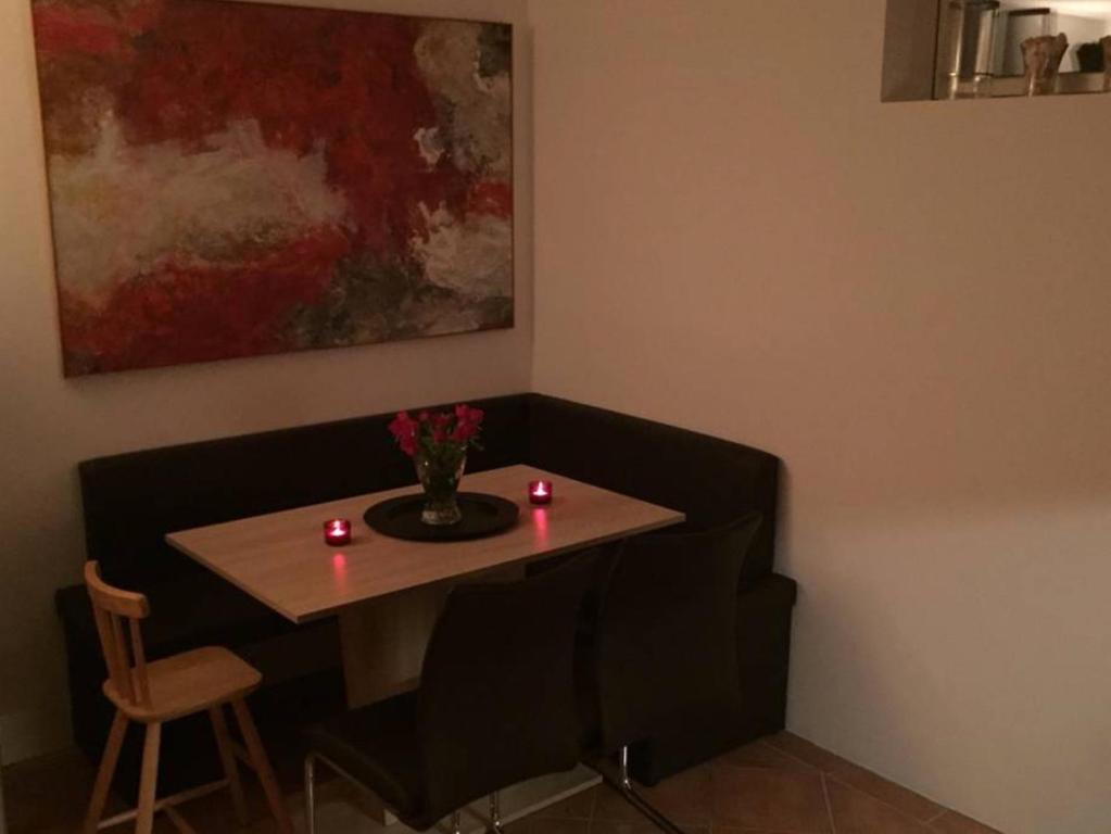 Posezení v ubytování Einliegerwohnung Kleinmachnow